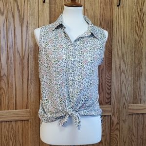 Loft button down tank